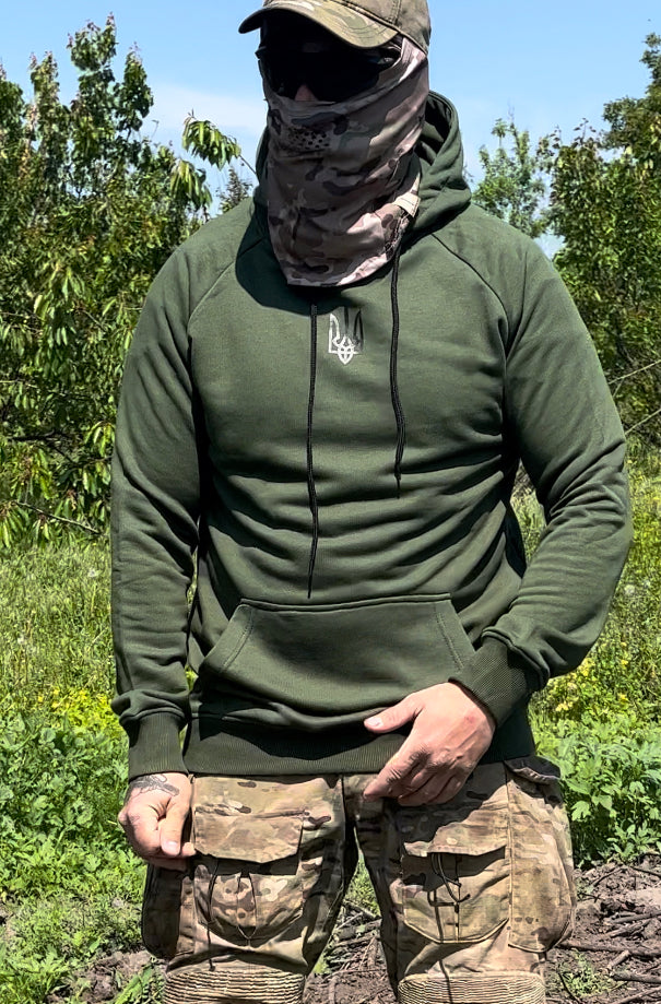 Tactical Combat Hoodie (Military Green) – Black Maple Company