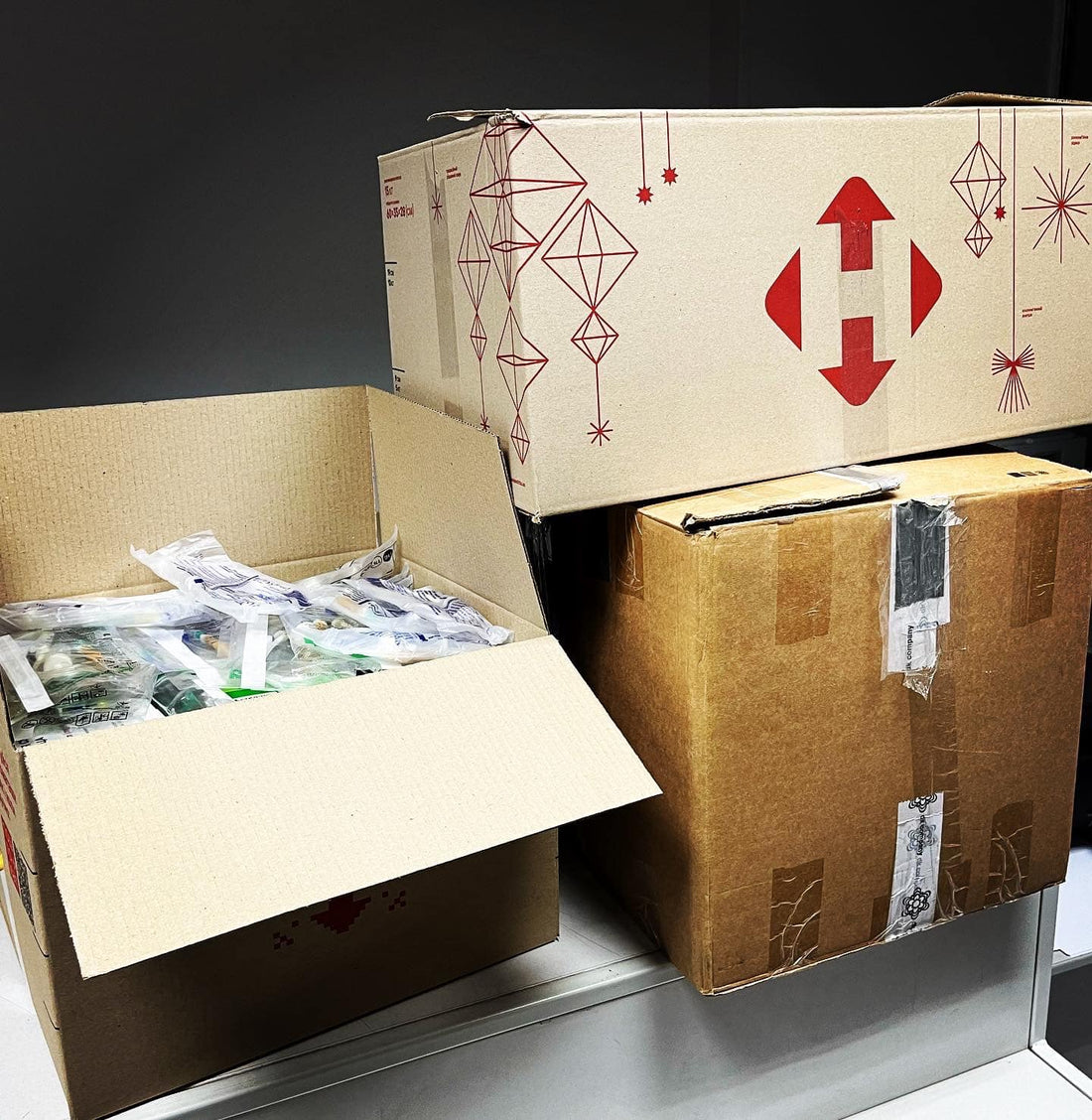 Black Maple Company ships out medical supplies to field hospitals