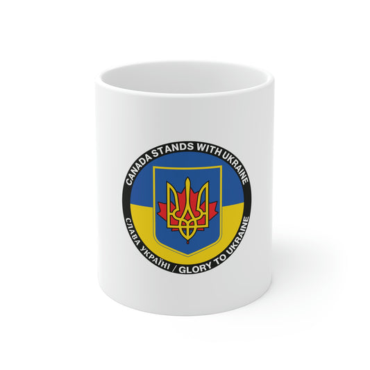 BMC Coffee Mug - Canada Stands with Ukraine